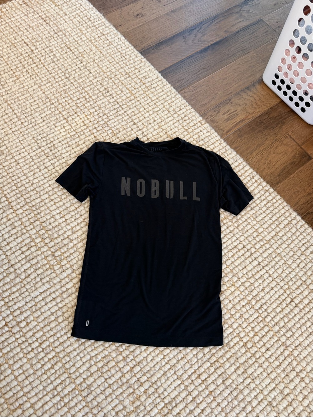NOBULL Black Short-Sleeve Logo Tee